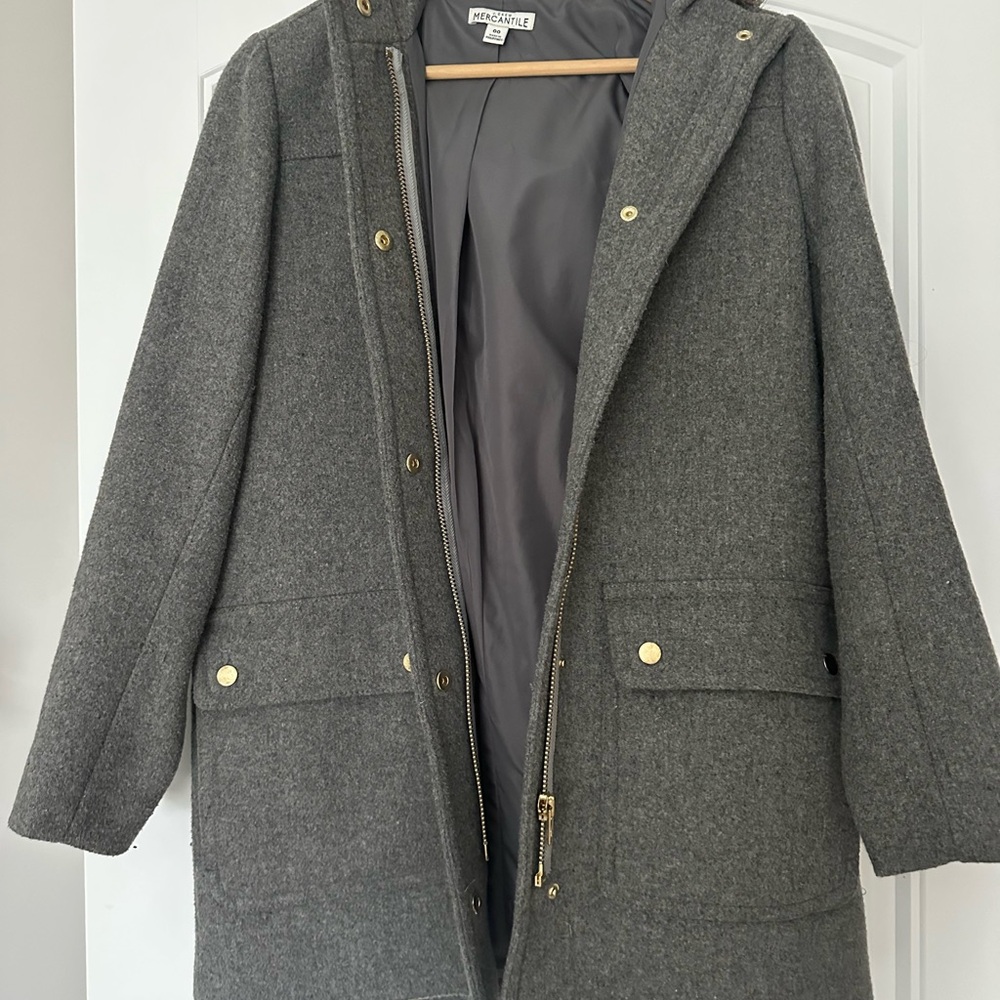 J. Crew Charcoal Utility Jacket